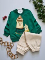 859 - ست بلوز شلوار دورس - Image 2