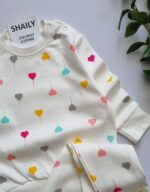 828 - بلوز شلوار قلبی - Image 5