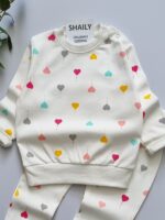 828 - بلوز شلوار قلبی - Image 4