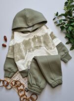 990 - هودی شلوار رینگی موج دار - Image 4