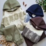 990 - هودی شلوار رینگی موج دار