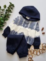 990 - هودی شلوار رینگی موج دار - Image 3