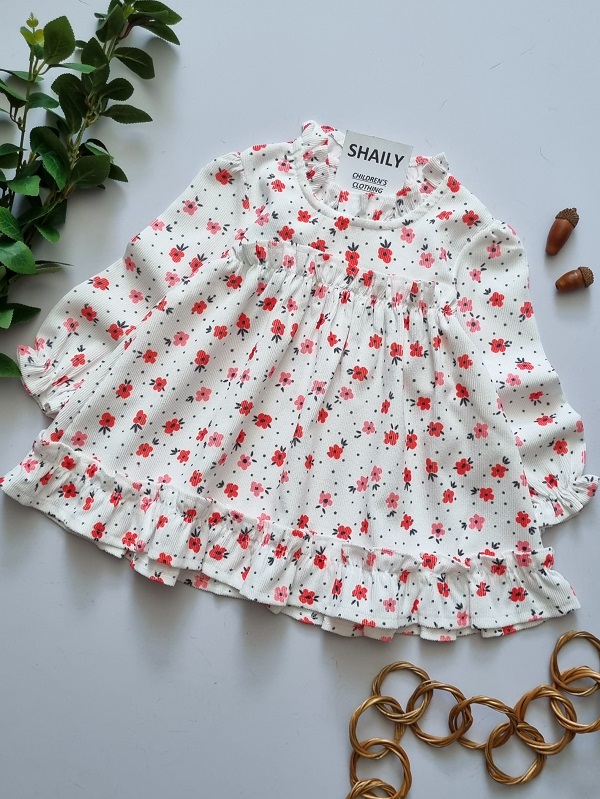 پیراهن (3) 988 - پیراهن گلگلی - Image 1