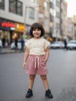 1113 - تیشرت شلوارک فانتزی - Image 4